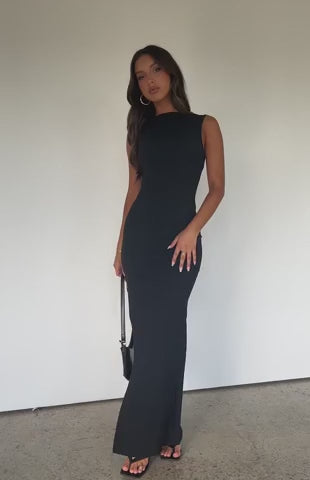 Don't Want To Be Apart Maxi Dress Black