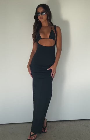Don't Want To Be Apart Maxi Dress Black
