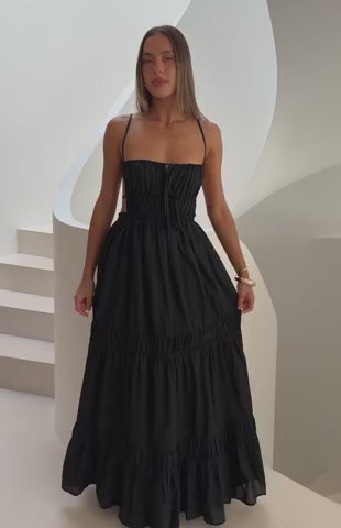 Rumour Has It Maxi Dress Black